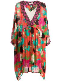 Mes Demoiselles floral-print Kaftan - at Farfetch