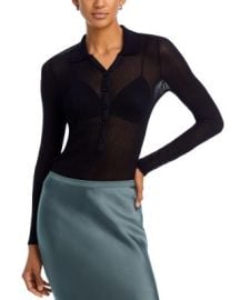 Mesh Knit Polo at Bloomingdales