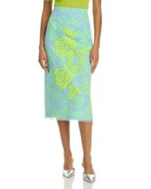 Mesh Overlay Skirt at Bloomingdales