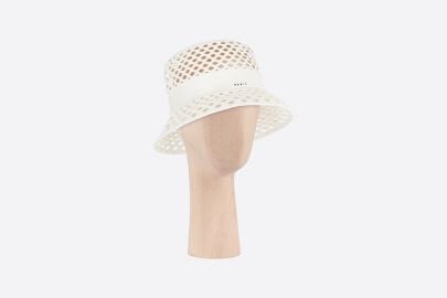 Mesh Small Brim Bucket Hat by Dior at Dior