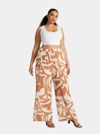 Mesh Wide Leg Pant  at Lord & Taylor