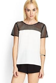 Mesh top at Forever 21