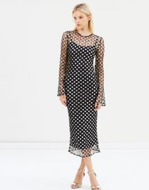 Metal Mesh Midi Dress by By Johnny. at The Iconic