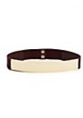 Metal Plate Belt at Guess