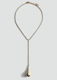 Metal pendant necklace - Women MANGO USA at Mango