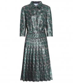 Metallic Dress by Prada at Mytheresa