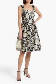 Metallic Jacquard Dress at The Outnet
