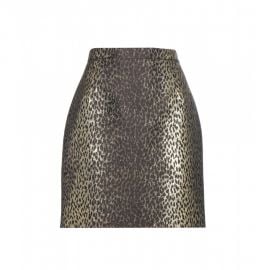 Metallic Jacquard Skirt by Saint Laurent at Mytheresa