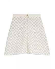 Metallic Quilted Skirt at Nordstrom