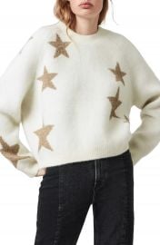 Metallic Star Alpaca  amp  Wool Blend Sweater   Nordstrom at Nordstrom