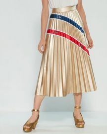 Metallic Stripe Skirt by Stella Jean at Shopbop