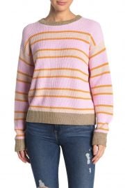 Metallic Trim Stripe Sweater at Nordstrom Rack