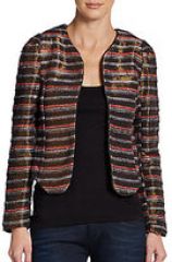 Metallic thread jacket at Saks Off 5th