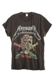 Metallica On Tour Tee by Madeworn at Shop Super Street