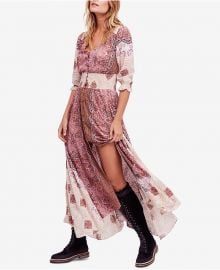 Mexicali Rose Printed Smocked Maxi Dress at Macys