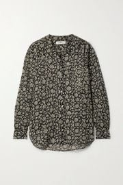 Mexika floral-print cotton-voile shirt at Net a Porter