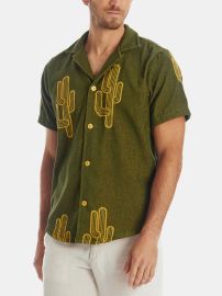 Mezcal Cuba Terry Shirt  at Lord & Taylor