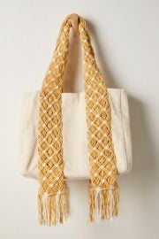 Mia Macrame Strap Tote at Free People