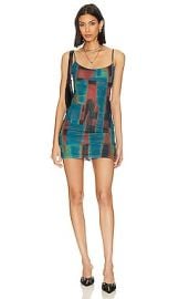 Miaou Anya Dress In Rust Print at Revolve
