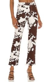 Miaou Lou Pants in Cow at Revolve