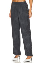 Miaou Naya Trouser In Pinstripe Wool at Revolve