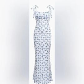 Micas Floral Maxi Dress at Poshmark