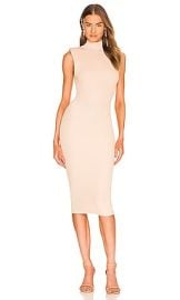 Michael Costello Diedre Dress in Stone at Revolve