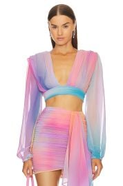 Michael Costello X Revolve Adia Top In Sunset Ombre at Revolve
