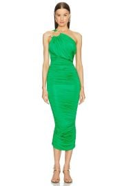 Michael Costello X Revolve Kiera Midi Dress In Bright Green at Revolve