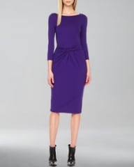 Michael Kors  Twist-Front Jersey Dress at Neiman Marcus