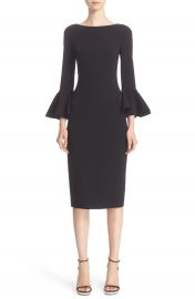 Michael Kors Bell Sleeve Sheath Dress at Nordstrom