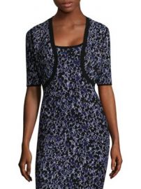 Michael Kors Collection - Floral Jacquard Shrug at Saks Fifth Avenue