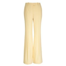 Michael Kors Collection - Haylee Parchment Stretch Pebble Crepe Flare Pant at Mitchells