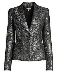 Michael Kors Collection - Metallic Paisley Brocade Jacket at Saks Fifth Avenue