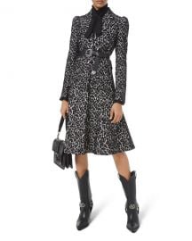 Michael Kors Collection Bonded Lace Puff-Sleeve Blazer at Neiman Marcus