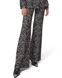 Michael Kors Collection Brooke Bonded Lace Side-Zip Pants at Neiman Marcus