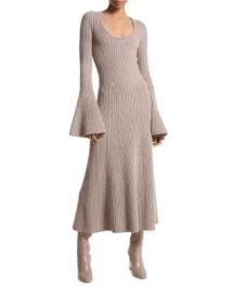 Michael Kors Collection Cashmere Ribbed Dress Bloomingdales at Bloomingdales