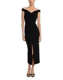 Michael Kors Collection Crepe Off Shoulder Dress Bloomingdales at Bloomingdales