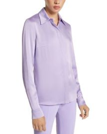 Michael Kors Collection Hansen Charmeuse Shirt Bloomingdales at Bloomingdales