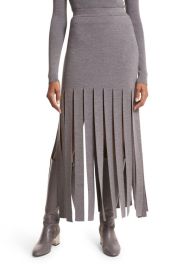 Michael Kors Collection Merino Wool Steamer Maxi Skirt at Nordstrom