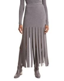 Michael Kors Collection Merino Wool Steamer Maxi Skirt Bloomingdales at Bloomingdales