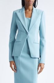 Michael Kors Collection Peak Lapel Wool Blend Blazer at Nordstrom