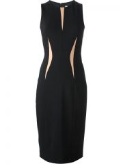 Michael Kors Contrast Panel Bodycon Dress - Il Bacio Di Stile at Farfetch