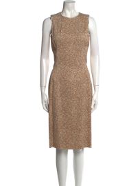 Michael Kors Crew Neck Sheath Dress at The Real Real