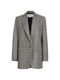 Michael Kors Darcy Glen Check Blazer at Saks Fifth Avenue