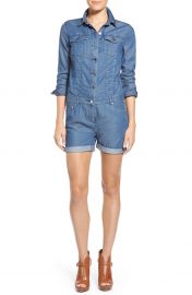 Michael Kors Denim Romper at Nordstrom