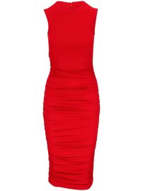 Michael Kors Fitted Ruched Dress - at Farfetch