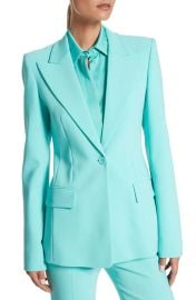 Michael Kors Georgina Pebble Crepe Blazer at Nordstrom