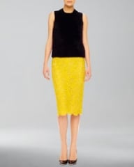 Michael Kors Lace Pencil Skirt at Neiman Marcus