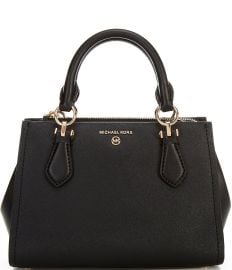 Michael Kors Marilyn Saffiano Leather Small Satchel Bag Dillardx27s at Dillards